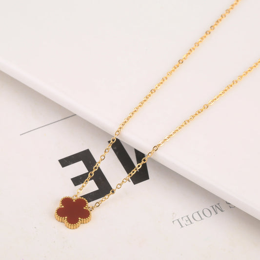Five-Leaf Clover Necklace