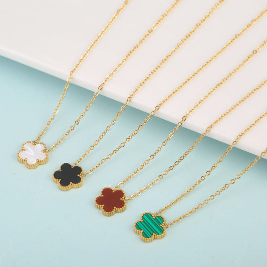 Five-Leaf Clover Necklace